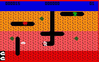Dig Dug screenshot 4 for Intellivision